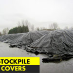 plastic stockpile covers