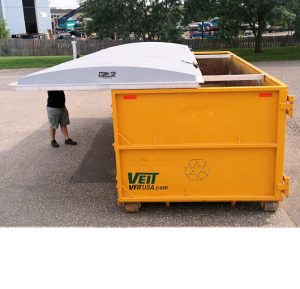 roll off dumpster covers