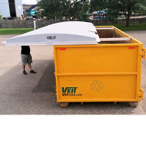 roll off dumpster covers