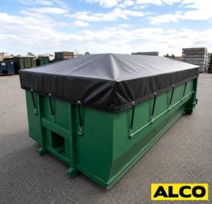 Dumpster tarp cover