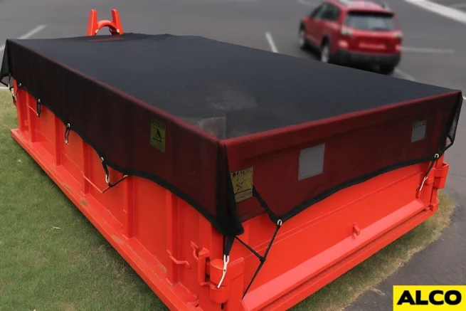 Hand Thrown Dumpster Cover - Image 4