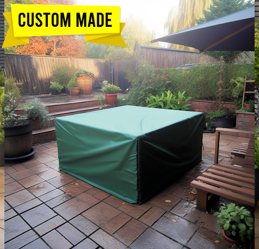 Custom made patio table cover square and rectangle