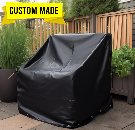 Custom made sectional sofa chair cover