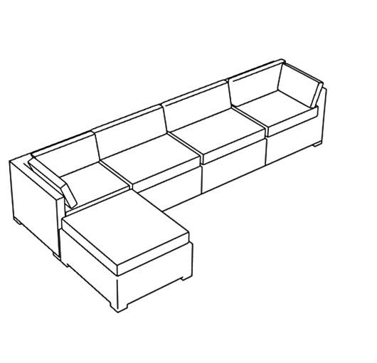 L shape sofa drawing deals