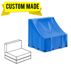 Outdoor Armless Chair Covers