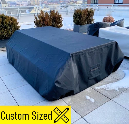 Outdoor Dining Set Table Cover Custom