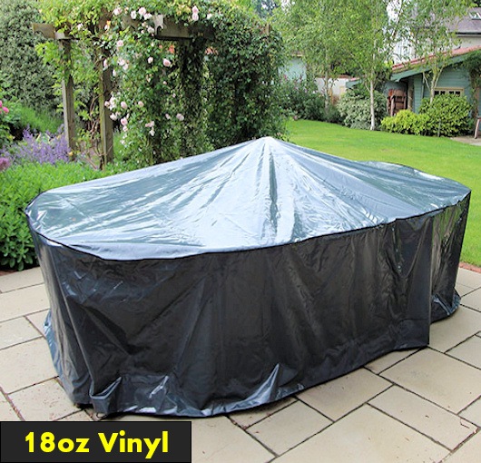 With Umbrella Hole Covers, Outdoor Table And Chair Waterproof Cover