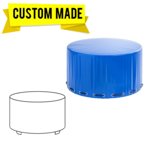 Custom-Made Outdoor Ottoman Cover