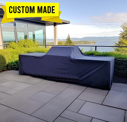 Outdoor island grill kitchen Storage Cover Custom Made (2)
