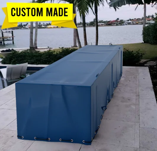 Outdoor island grill kitchen Storage Cover Custom Made (4)