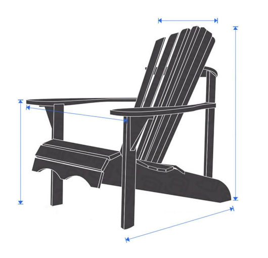 Custom-Made Adirondack Chair Covers | Waterproof