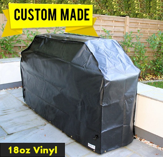 BBQ Grill Cover Tarp Waterproof Outdoor Heavy Duty Canvas All Weather Medium 