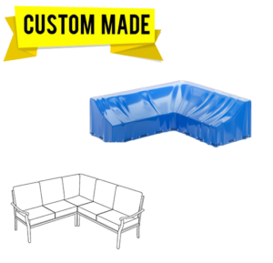 Custom L-Shaped Sofa Covers – Style 7