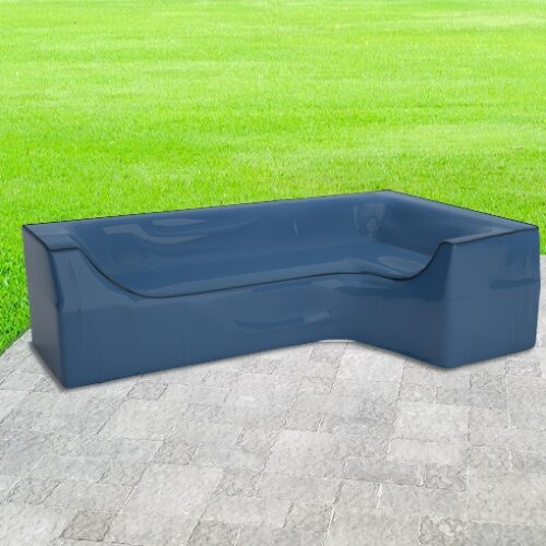 L-shape patio couch cover