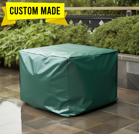 custom ottoman cover patio
