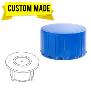 Custom Fire Pit Covers – Style 7