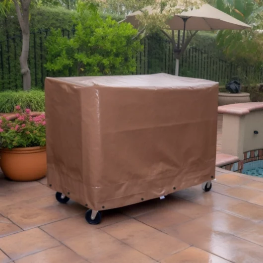 Custom Made Serving Cart Cover 3