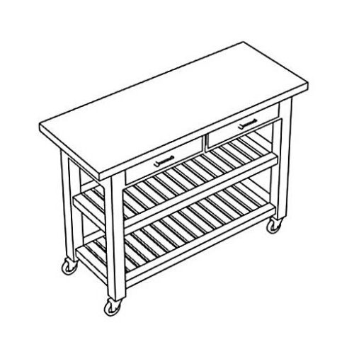 Serving Cart Cover – Style 1