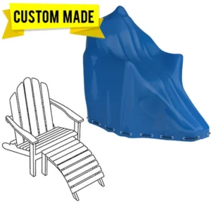 Adirondack Chair with foot rest Covers custom size 2