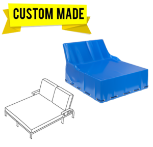 Custom Chaise Covers – Style 10