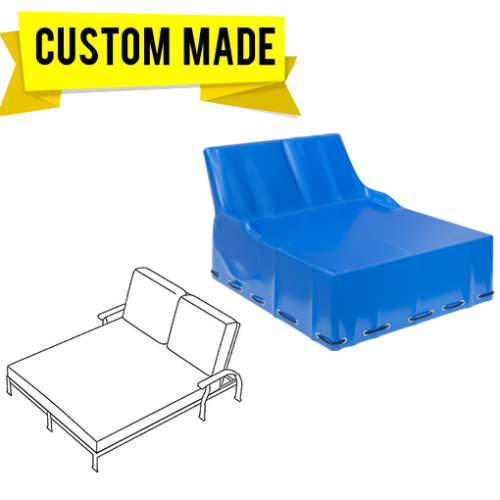 Custom Chaise Covers – Style 10