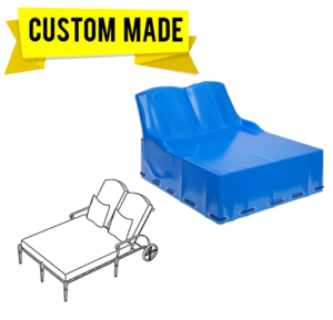 Custom Chaise Covers – Style 8
