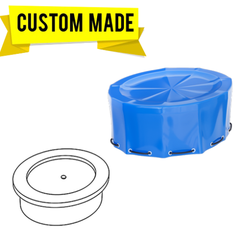 Custom Fire Pit Covers – Style 16