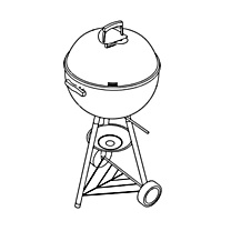 Kettle Grill Covers Outdoor Custom Made 3