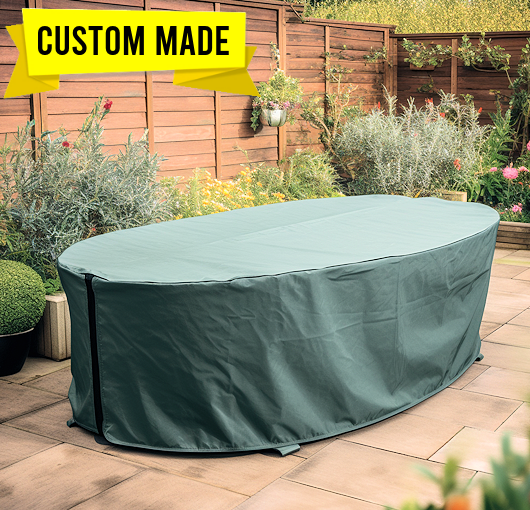 oval table cover custom made
