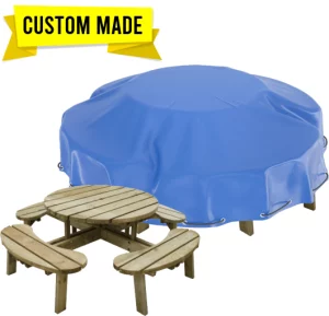 picnic set cover with umbrella hole