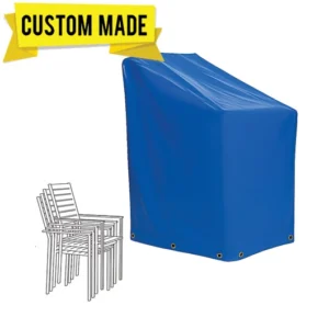 Custom-made stackable chair covers provide protection and tailored fit by ALCO