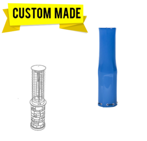 Custom Fire Column Covers – Style 1