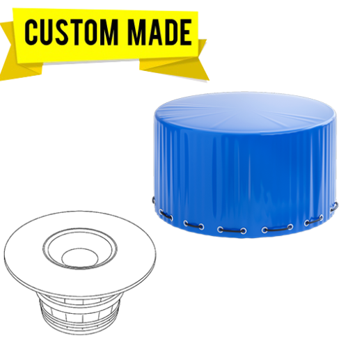 Custom Fire Barrel Covers – Style 1