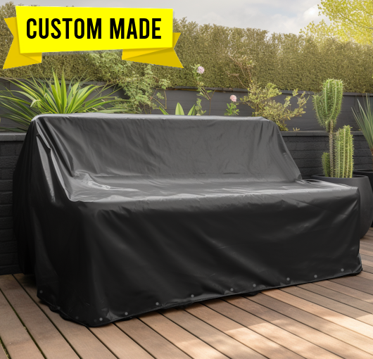 Custom made Outdoor Storage Bench Covers