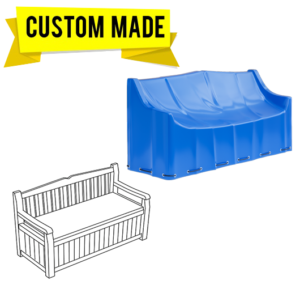 Outdoor Storage Bench Covers (2)