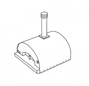 Pizza Oven Covers - Style 2-530