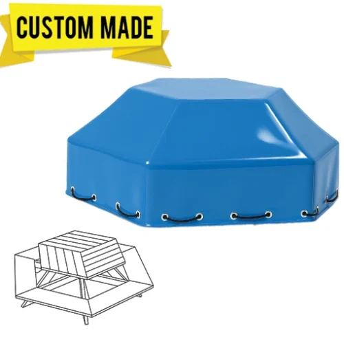 Outdoor Hexagon Table Cover