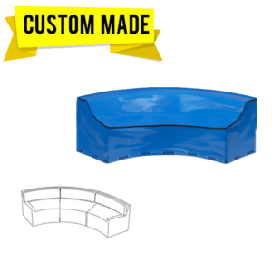Custom Curved Sectional Sofa Covers
