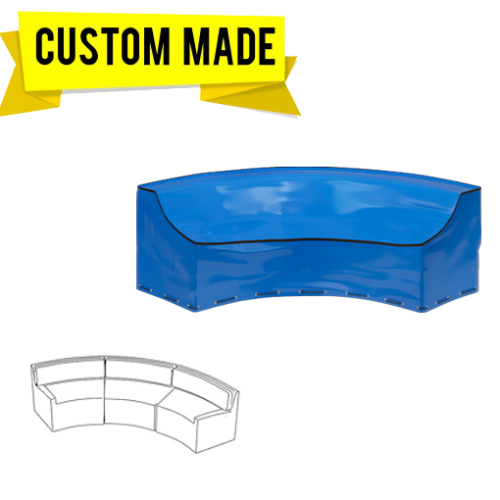 Custom Curved Sectional Sofa Covers