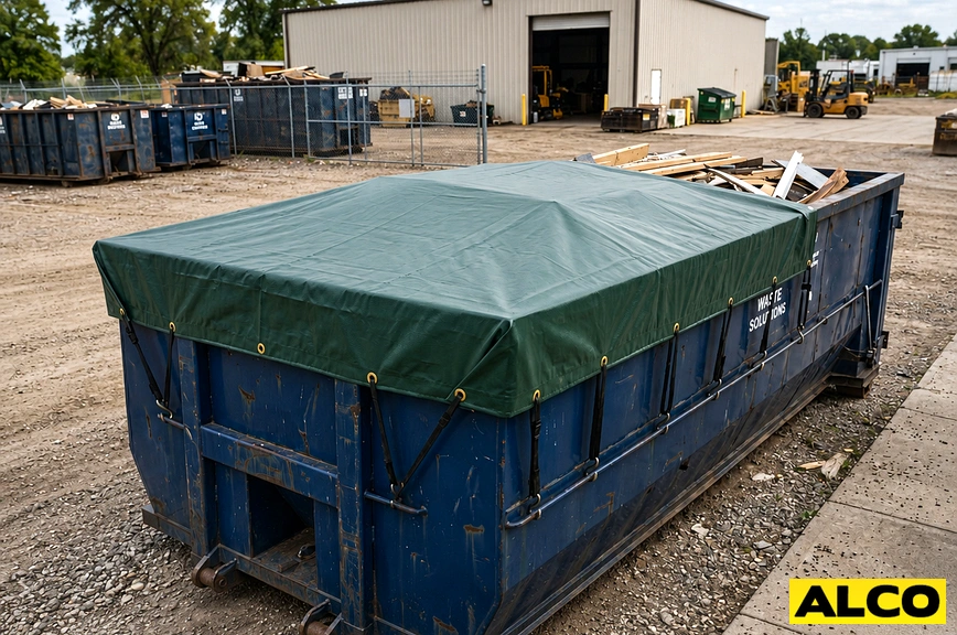 Outdoor rolloff cover
