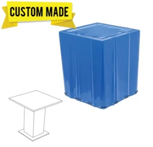 ALCO Custom-made waterproof square table cover protects surfaces from weather