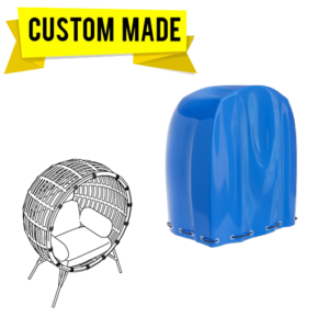 Custom Egg Chair Covers – Style 3