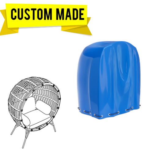 Custom Egg Chair Covers – Style 3