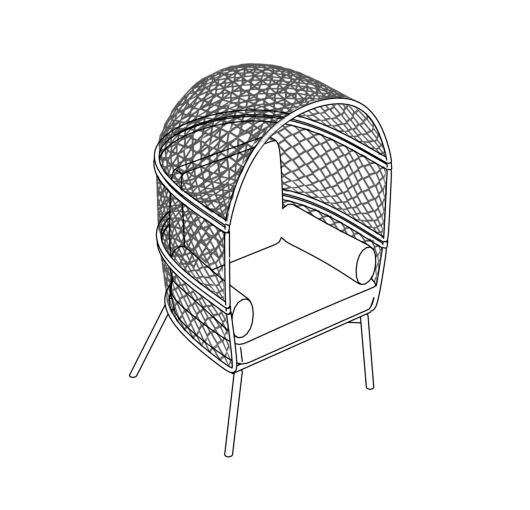 Custom-Made Egg Chair Covers | Choose Any Size, Color, And Shape