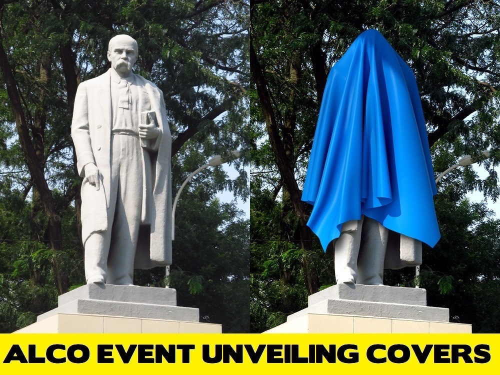 event unveiling covers for cars statues and more