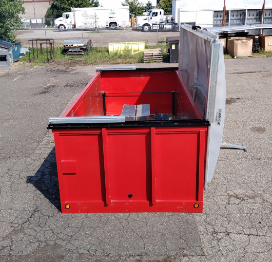 ST-8300-EVO 10-new Custom Permanent Mount Dumpster Cover