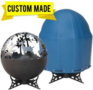 covers for sphere and globe fire pits