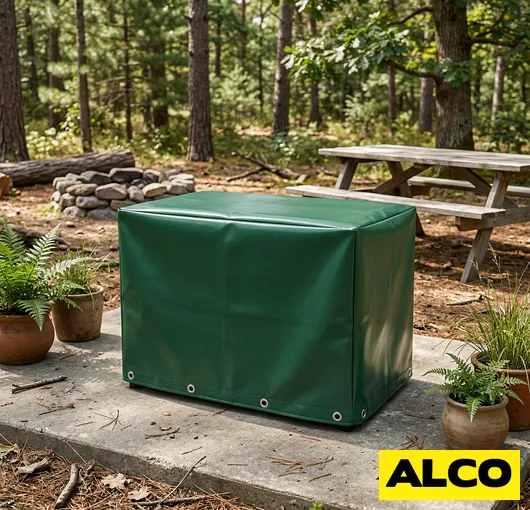 Dustproof patio beverage cooler cover keeps clean resized