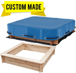 how to cover a sandbox