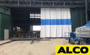 windproof curtains for factories